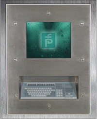 Operator interface terminal (OIT) for cleanroom pharmaceutical processing
